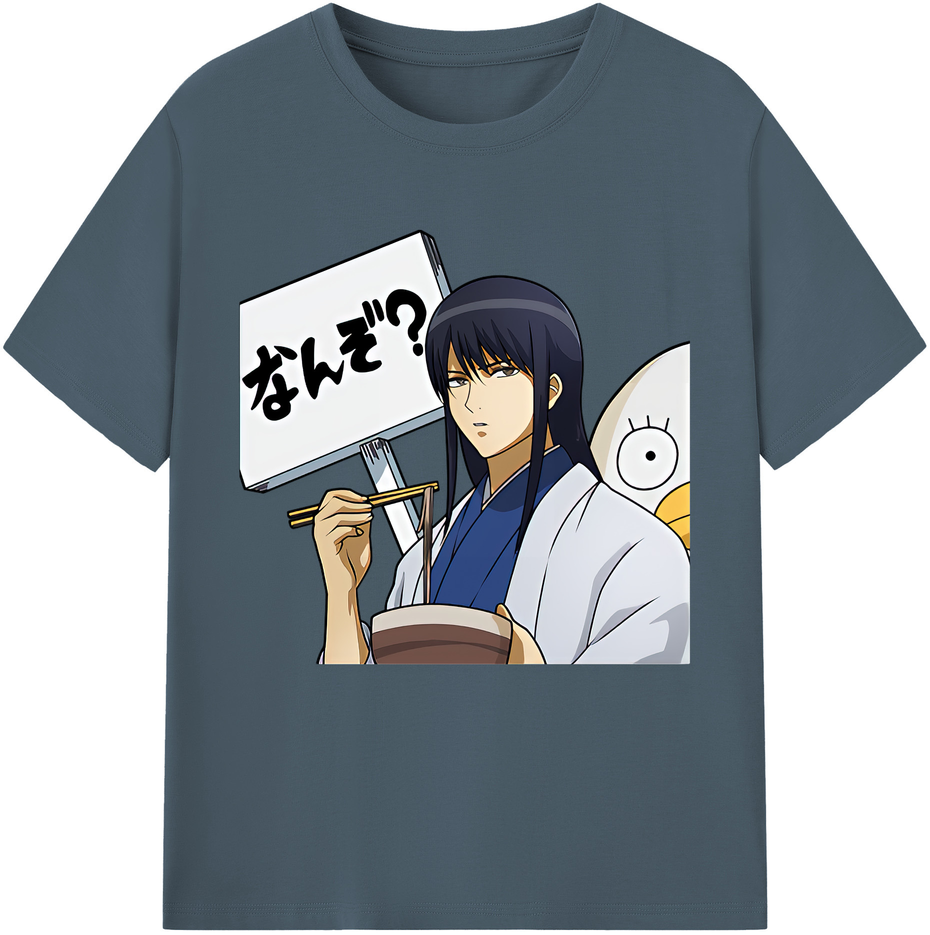 （画像用） ぎんたま 坂田銀時（さかたぎんとき） 神楽 志村新八（しむら しんぱち） GINTAMA Sakata Gintoki Kagura Shimura Shinpachi 綿100％半袖Tシャツ（フロントプリント）